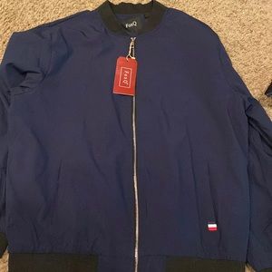 Men Blue jacket